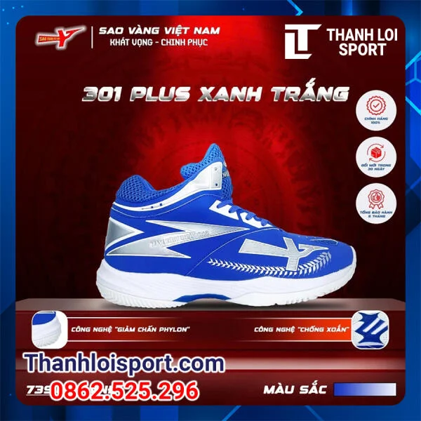giay-bong-chuyen-sao-vang-301-plus-xanh-trang-1