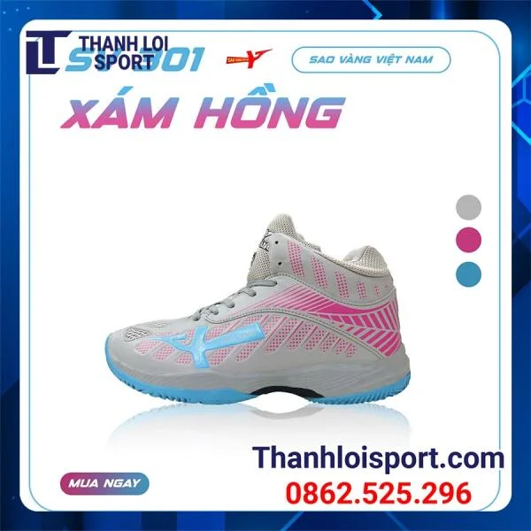 giay-bong-chuyen-sao-vang-301-xam-hong-3