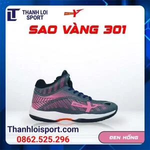 giay-bong-chuyen-sao-vang-301-den-hong-2-2