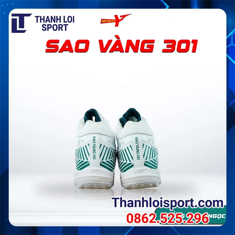 giay-bong-chuyen-sao-vang-301-trang-xanh-ngoc-5