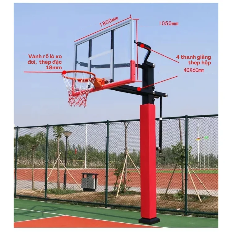 Trụ bóng rổ ngoài trời