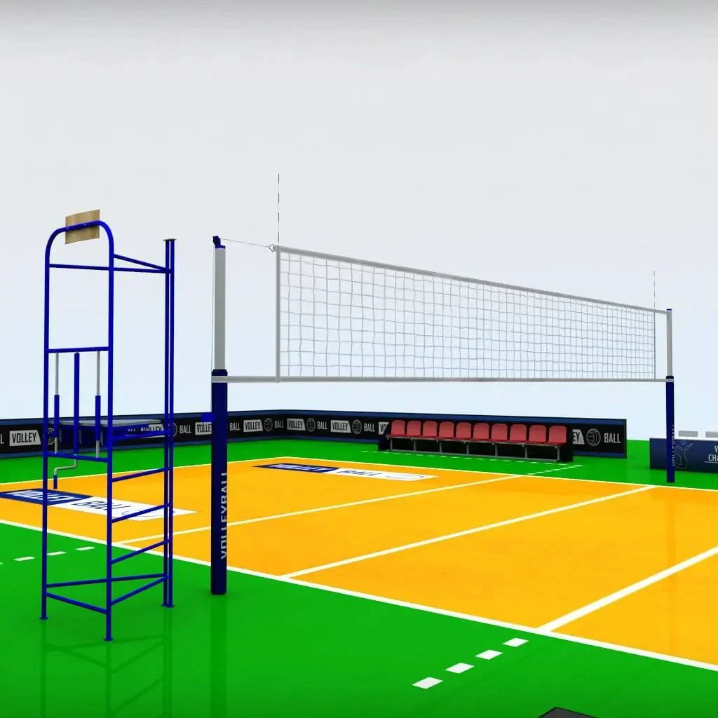 Trụ bóng chuyền ngoài trời